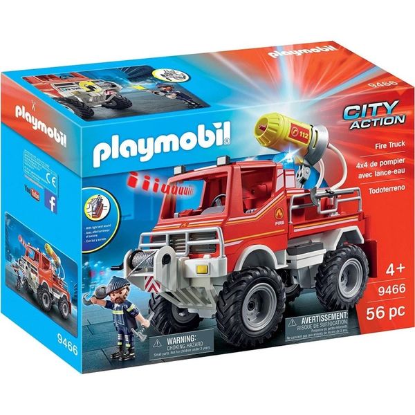 Playmobil Fire Truck 9466 - 4+ Years