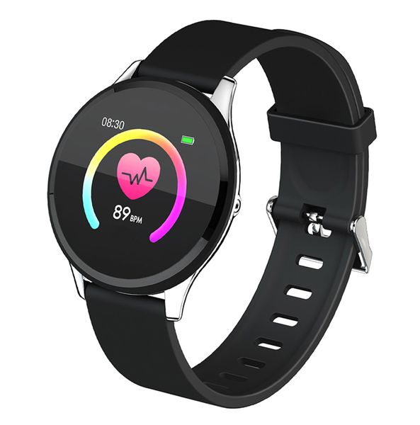 Polaroid PA58 Fitness Watch with Single Touch Smartwatch - Black