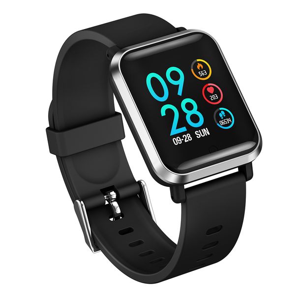 Polaroid PA70 Square with Full Touch Smartwatch - Black