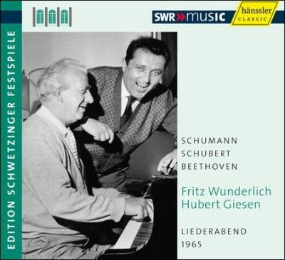 Fritz Wunderlich - Liederabend 1965: Schwetzinger Festiva (CD)