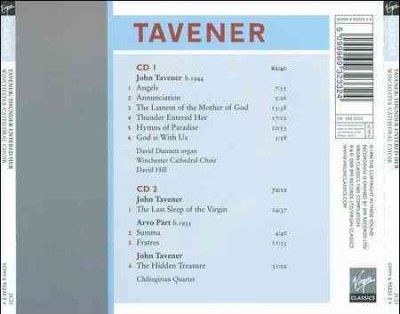 David Hill - Tavener: Thunder Entered Her/last Slee (CD)
