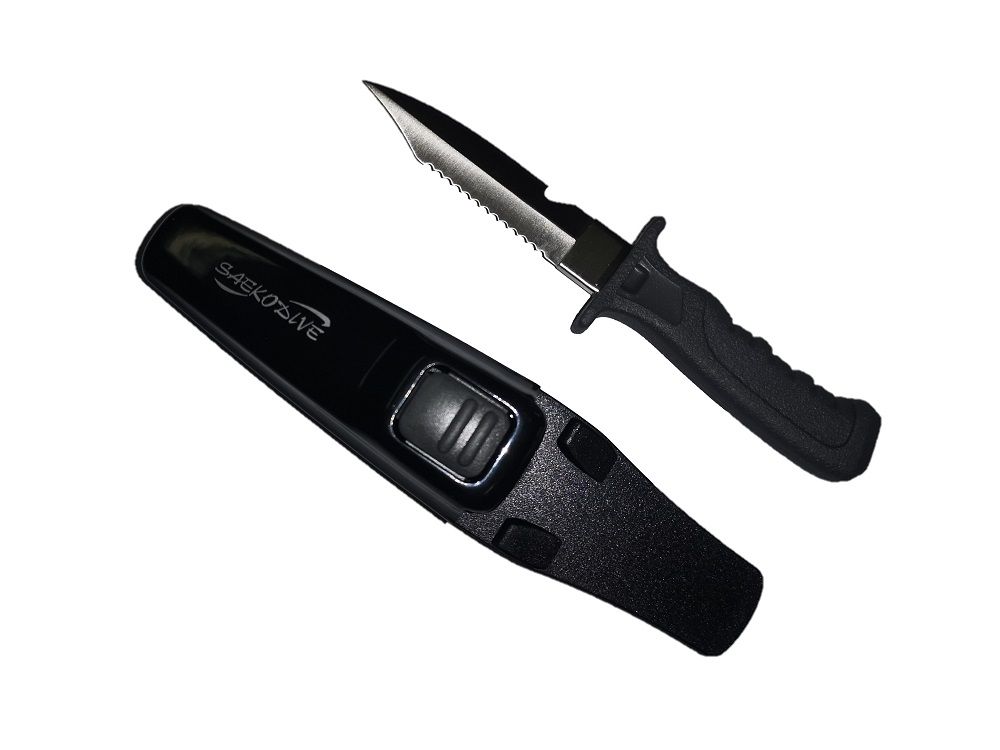 Saekodive Diving Knife Black Shop Today. Get it Tomorrow