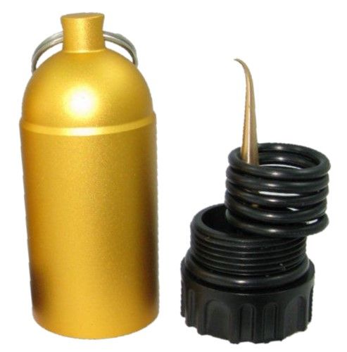 Mini Tank Dry Box with O' Ring Pick - Red