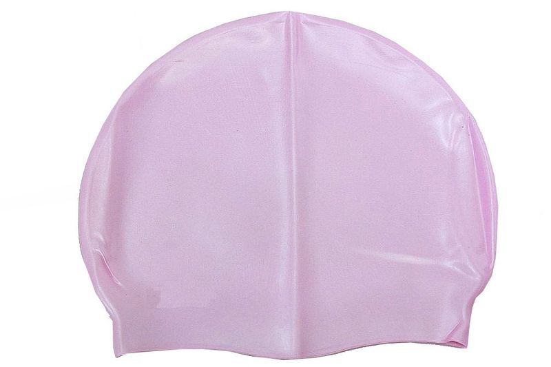Senior Silicone Swimming Cap - Pink