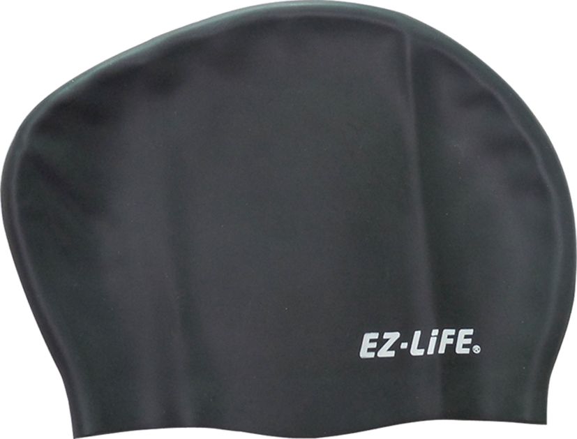 EZ-Life Long Hair Silicone Swim Cap - Black | Buy Online in South Africa |  