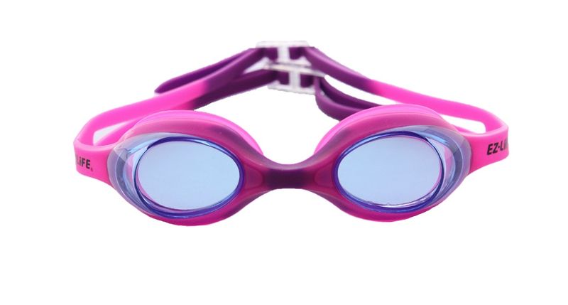 EZ -Life Anti Fog with Rear Adjuster Silicone Goggles - Jnr - Purple