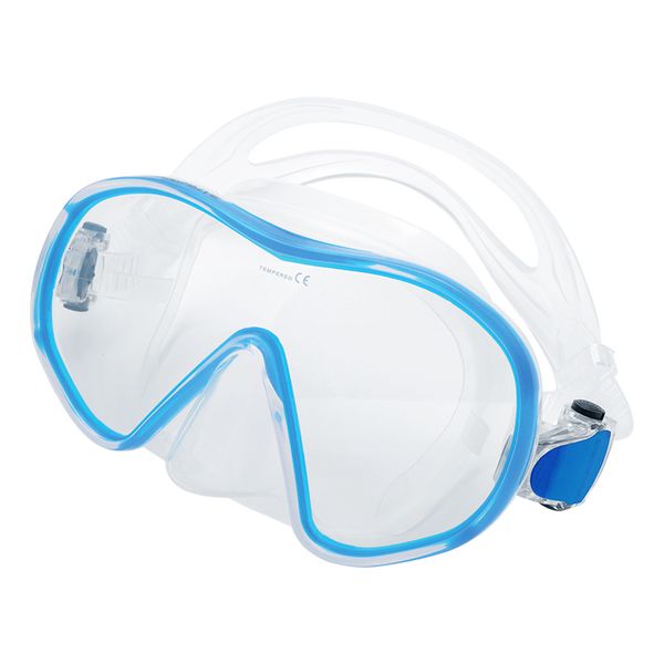 Saekodive Frameless Silicone Mask - Snr - Black &amp; Red