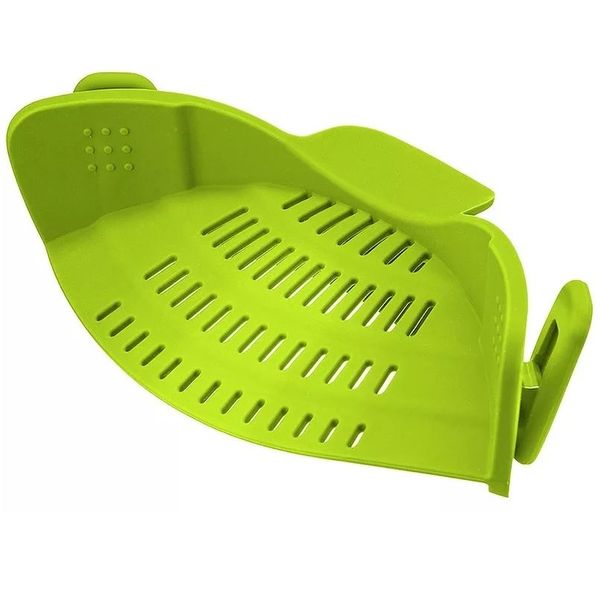 Clip-on Silicone Strainer