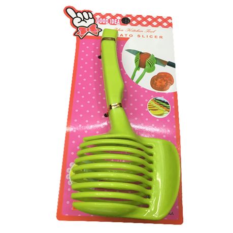 Multifunctional Handheld Tomato Round Slicer: Fruit & Vegetable Cutter