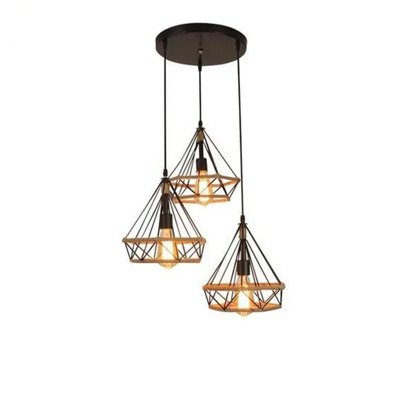 Mr Universal Lighting-Vintage Rope Pendant 6143-3
