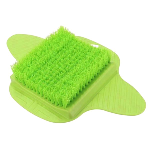 Foot Scrubber Brush With Non-Slip Suction Cup - Green