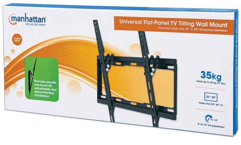 Manhattan Universal Flat-Panel TV Tilting Wall Mount - 32” to 55”