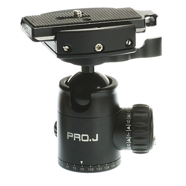 Jenova PRO.J Professional Heavy-Duty-25kg Tripod Ball Head Black - 25624BK
