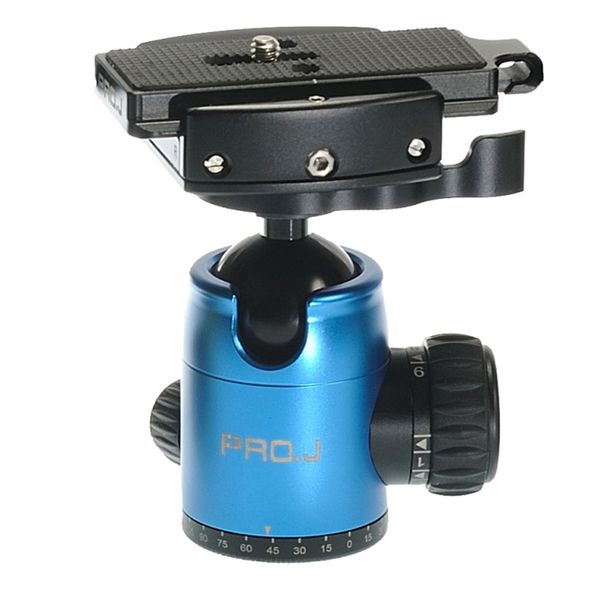 Jenova PRO.J Professional Heavy-Duty-25kg Tripod Ball Head Blue - 25624BL