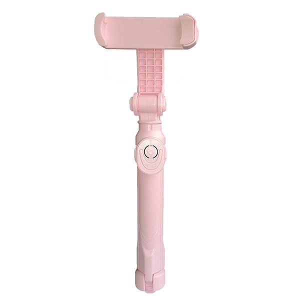 Selfie Stick Tripod With Bluetooth Remote - Pink