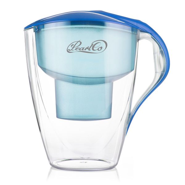 PearlCo Water Filter Jug Family LED Unimax - 4 Litre - Blue