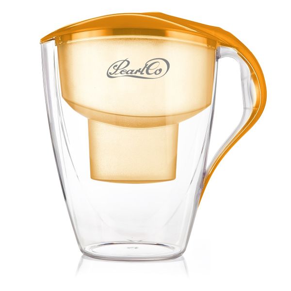 PearlCo Water Filter Jug Family LED Unimax - 4 Litre - Orange