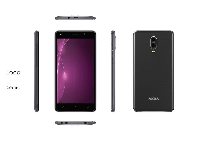 Axxa Aura 8GB Smartphone 3G Dual Sim-5.5" Display