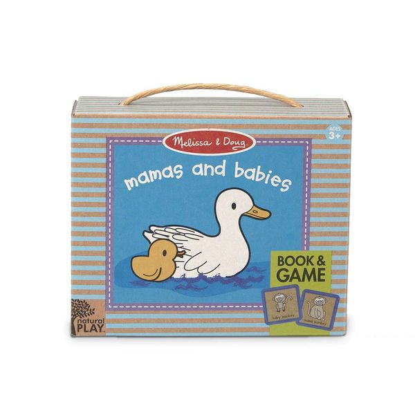 Melissa &amp; Doug NP Book and Game - Mamas &amp; Babies