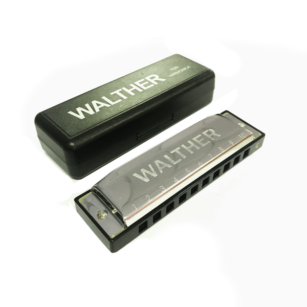 Walther 10 Hole Harmonica - Key C