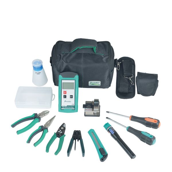Proskit 12-Piece FTTH Fibre Optical Tool Kit