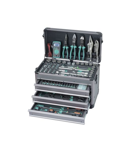 Proskit 124-Piece Driver Socket Tool Kit