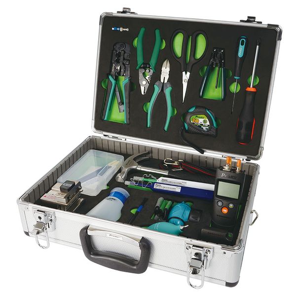 Proskit 20-Piece FTTH Fibre Optic Tool Kit