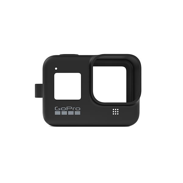 GoPro Sleeve &amp; Lanyard Black Hero 8