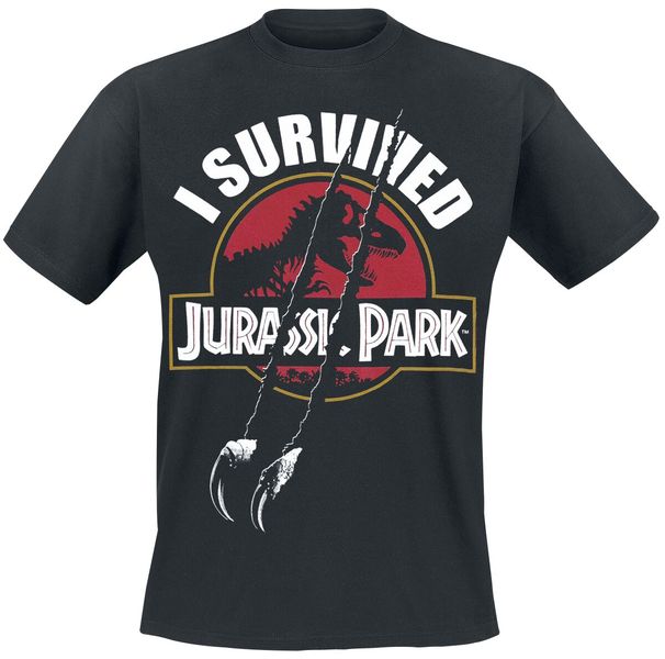 Rock Ts Jurassic Park - I Survived