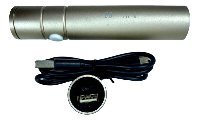 Powertac E8 Sand, 340 Lumen, 182m Throw, Rechargeable