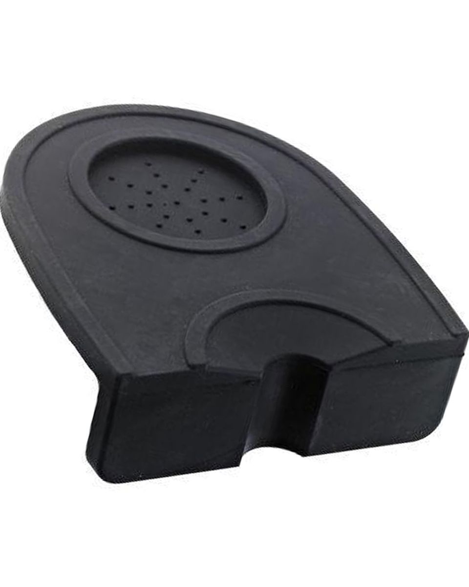 Mr. Barista® Professionele Barista siliconenmat, tampingmat voor zeefdragers, Barista-accessoires, zwart, L, 15 x 31 x 0,7 cm, ideaal voor koffiefans