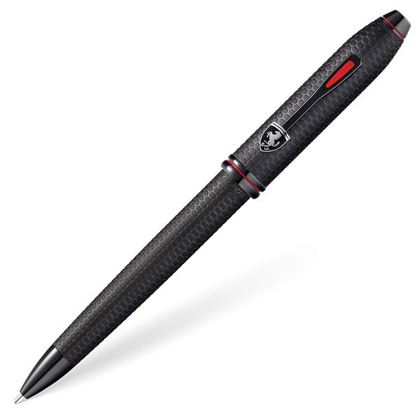 Ferrari Cross Honeycomb Pattern Ballpoint Pen