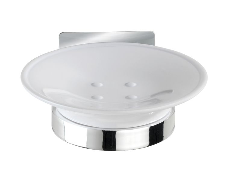 WENKO - Turbo-Loc® Soap Dish Quadro Range - No Drilling Required