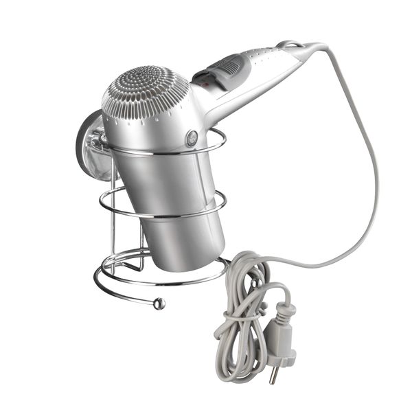 WENKO - Vacuum-Loc® Hair Dryer Holder - No Drilling Required
