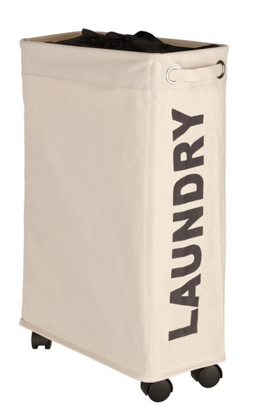 WENKO - Laundry Basket Corno Beige 43L