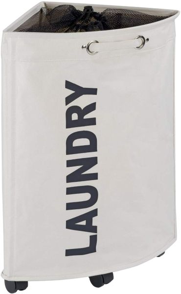 WENKO - Laundry Basket Tresco Beige 50L