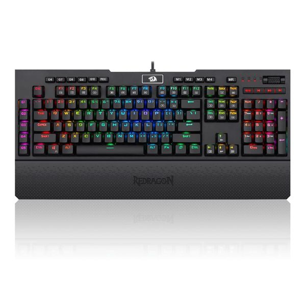 Redragon BRAHMA PRO 125-Key Optical Switch RGB Mechanical Gaming Keyboard