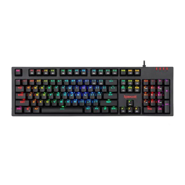 Redragon AMSA PRO 104-Key V-Optical Switch RGB Mechanical Gaming Keyboard