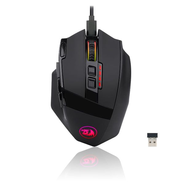 Redragon SNIPER PRO 16000DPI 9 Button Optical Switch Wireless Gaming Mouse