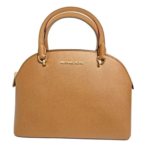 Michael Kors Emmy LG Dome Leather Handbag: Marigold (Parallel Import)