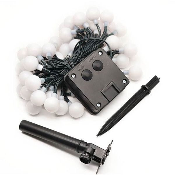 Iconix 50 LED Solar String Bulbs - Warm White