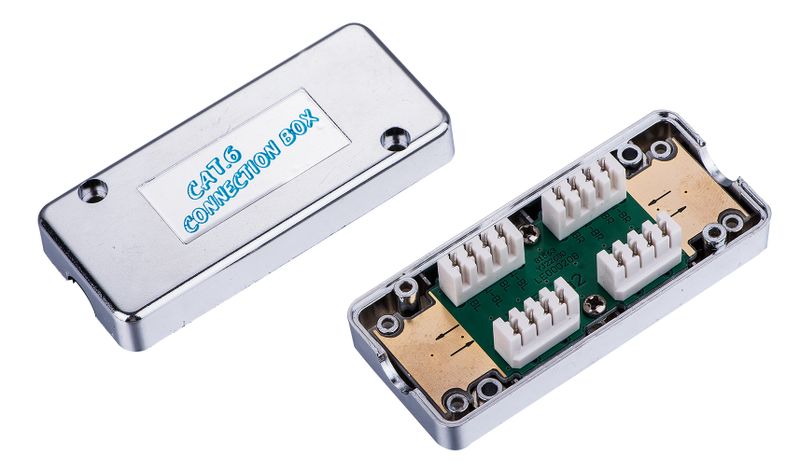CAT6 Connection Box Shielded Krone IDC Block