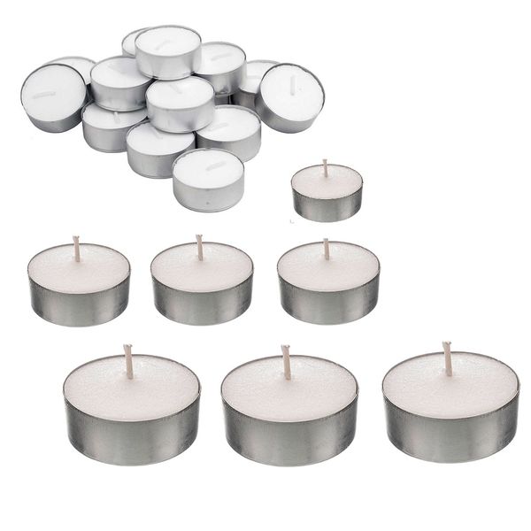 Tea Candle-Lite 3.5cm - White - Box of 25
