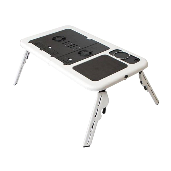 Portable E-Table Laptop Stand with USB Cooling Fans