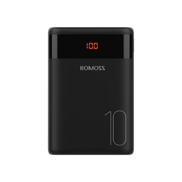 Romoss Ares 10 10000mAh Dual USB Power Bank - Black