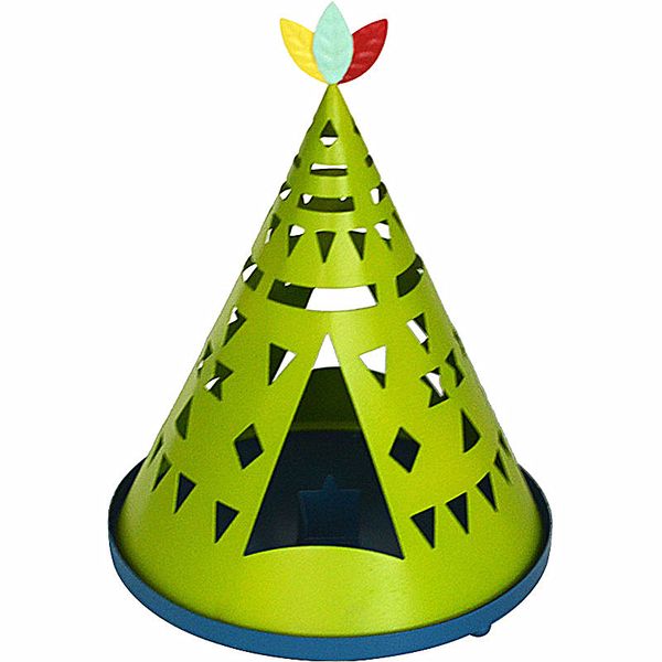 Indian Round Tent Iron Mosquito Coil Holder