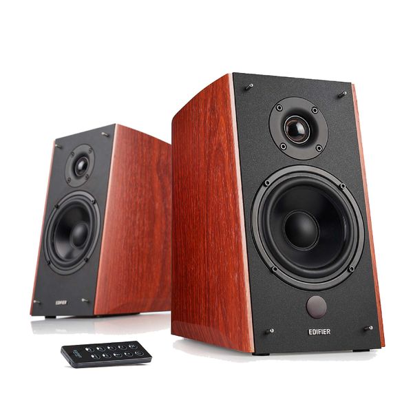 Edifier R2000DB-BRO Active Bookshelf / Multimedia Bluetooth Speaker - Brown