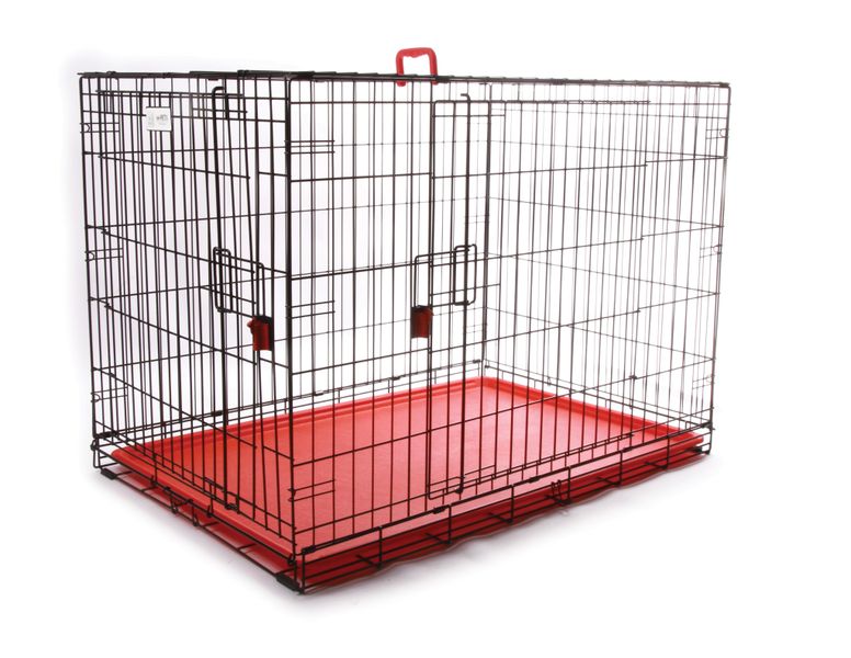 M-Pets Voyager Wire Crate Extra Extra Large - Red