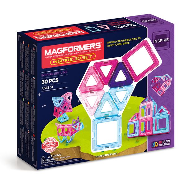 Magformers Inspire 30 Set - Ages 3+ - 704002