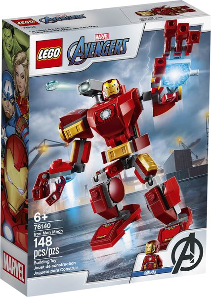 LEGO Marvel Avengers Iron Man Mech Playset 76140